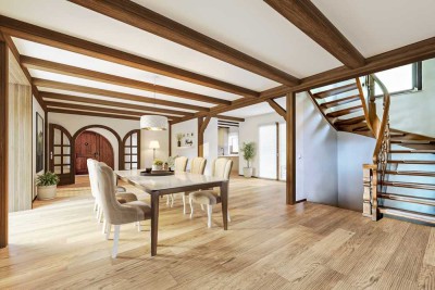 Exklusives Einfamilienhaus in Oberzent-Kortelshütte mit Blick über den Odenwald!