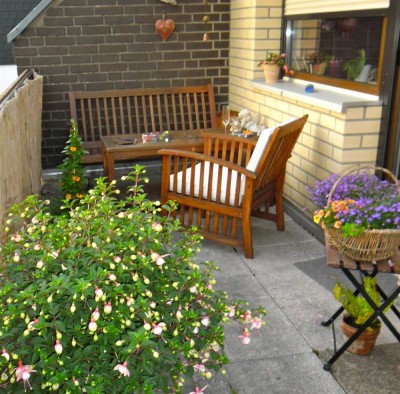 Helle 3-Zimmer-Erdgeschosswohnung mit Balkon und direktem Gartenzugang in Bennigsen