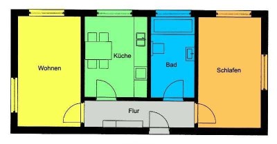 Helle 55 m² Wohnung in Dresden Leipziger Vorstadt