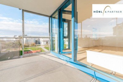 4 Zimmer Wohnung mit Küche und Balkon | Nahe U1 Kagran, VIS | Pool, Sauna und Fitnessraum im Haus