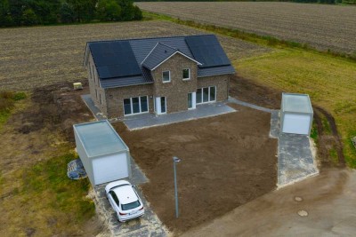 NEUBAU DOPPELHAUSHÄLFTE IN BEVERSTEDT-BOKEL – Provisionsfrei, KfW-förderfähig EH40, Garage&Terrasse