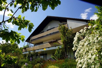 Großes sonniges Einfamilienhaus mit Einliegerwohnung - Tolle Aussicht! Inkl. gr. Garage + Carport