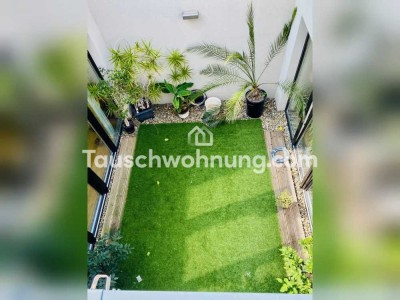 Tauschwohnung: Traumwohnung mit Atrium und Dachterassse in Friedrichshain