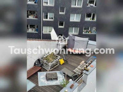 Tauschwohnung: Altbauwohnung mit großer Dachterrasse in Friedrichstadt