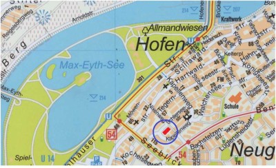 Möblierte 2-Zimmer-Wohnung mit Balkon & Tiefgarage am Max-Eyth-See