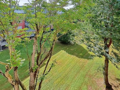 Modernes Wohnen in Top-Zustand: Charmante 4-Zi.-ETW mit grünem Ausblick u. Garage in MA-Herzogenried