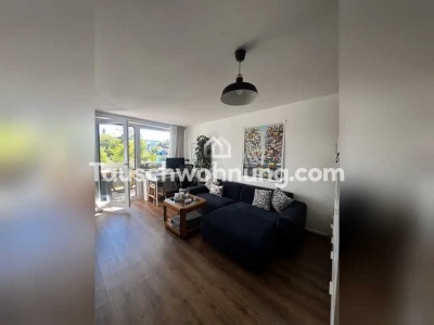 Tauschwohnung: Gut geschnittene 1 Zimmer Wohnung gegen mind 3 Zimmer