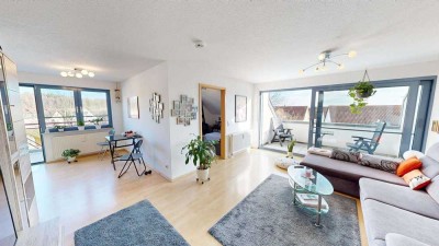 WOLFGANG SODENKAMP /// sonnige Wohnung für 1 Person mit TG und Aufzug in Mochenwangen