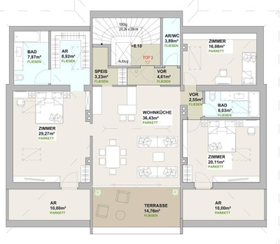 3 exklusive Einheiten in einer Villa – jetzt noch mitgestalten! Hohe Altbau-Räume, stilvolle Stuckelemente, Fußbodenheizung, Luftwärmepumpe u. v. m.