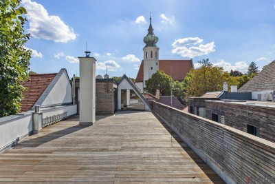 Domizil im Herzen von Grinzing - inklusive 90m² Dachterrasse und separater Büroeinheit I Praxis