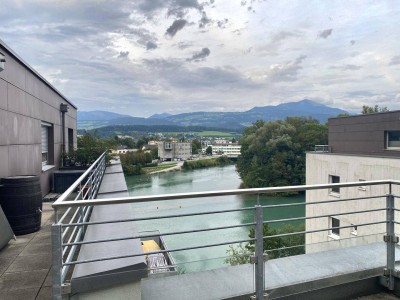 2 Zimmer Dachgeschosswohnung mit XXL Sonnenterrasse