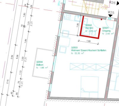 1,5-Zimmer Wohnung in Langenhagen (WE25)