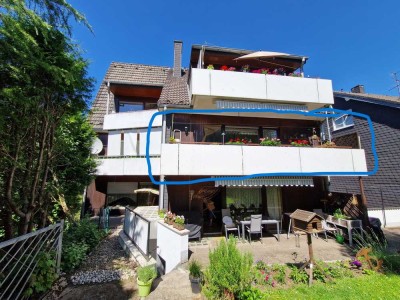 Frisch renovierte 3-Zimmer-Wohnung mit großem Balkon in Oberwiehl