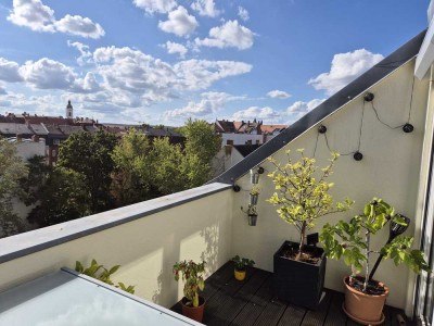 Provisionsfrei - Tolle Aussicht über den Dächern der Fürther-Südstadt
