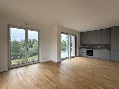 Wohnen am See! Hochwertige 3-Zimmer-Wohnung in erster Reihe!