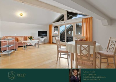 Luxuriöse Dachgeschosswohnung im Herzen von Oberstdorf