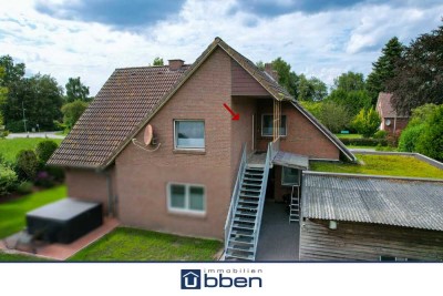 Modernisierte Oberwohnung in Aurich-Sandhorst zu vermieten