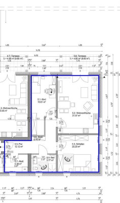 3-Zimmer Erdgeschosswohnung mit Garten in Wenden-Thune-Harxbüttel