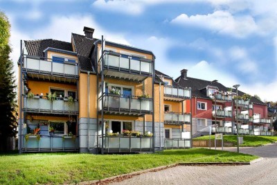 2 Zimmer mit Balkon in Halden