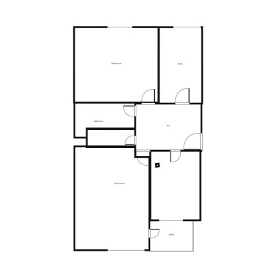 Sanierte 3 Zimmerwohnung mit Balkon