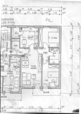 3-Zimmer-Wohnung in Peißenberg