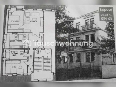 Tauschwohnung: Hübsche 3-Raum Wohnung in Dresden-Blasewitz