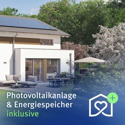 -LANDHAUS MIT STIL + EIGENLEISTUNG INKL. PV UND SPEICHER