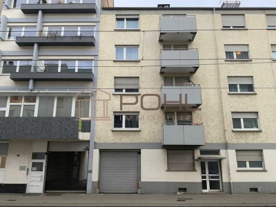 Kapitalanlage in der Schwetzinger Vorstadt: Vermietete 1-Zimmer-Wohnung mit Balkon