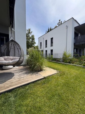 Traumhafte Gartenwohnung in Graz-St. Peter – 3 Zimmer, Designerküche &amp; 100 m² Gartenparadies