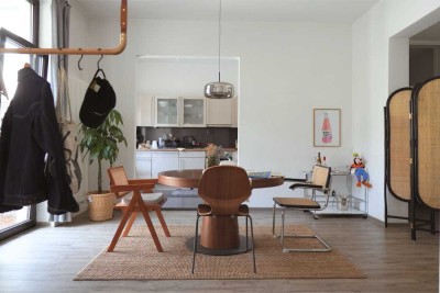 ALL-IN-ONE Stylische Möblierte 2-Zimmer-Wohnung in Hannover Linden | Expats, Couples & Business Pro