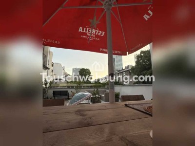 Tauschwohnung: Traumhafte 3-Zimmer-Wohnung mit 45qm2 dachterrasse
