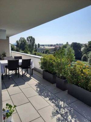 Penthousewohnung mit unverbaubarem sonnigem Ausblick