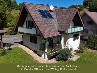 Ruhig gelegenes Einfamilienhaus zwischen Feldbach und Bad Gleichenberg - Privatverkauf