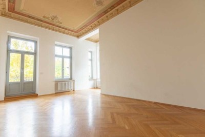Stilvolles Wohnen im Herzen des Waldstraßenviertels | Altbau | Balkon | Stuckelemente | Stellplatz