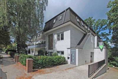 Traumhafte Maisonette-Wohnung inkl. Stellplatz am Alsterlauf in HH-Ohlsdorf, courtagefrei!