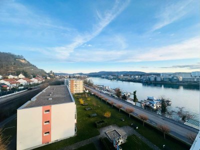 4-Zi.-Wohnung - mit Blick auf den Rhein direkt an der Schweizer Grenze!