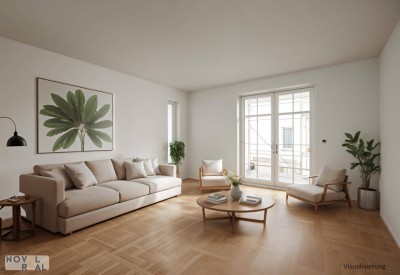 Lebensqualität im Grünen: Wohnen am Tor zur Lobau! Exklusive Gartenwohnung!