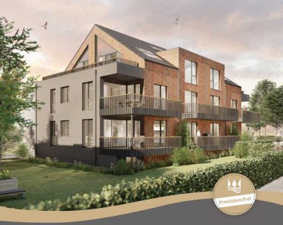 Attraktive Terrassenwohnung im Neubauprojekt "Die Glücksburg"