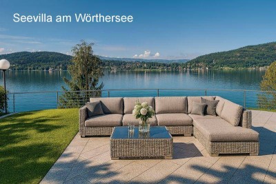 Stilvolle Panoramavilla am Wörthersee mit Badestrand