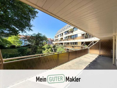 Charmante Hochparterre-Wohnung mit großem Südwest-Balkon nähe der Weser