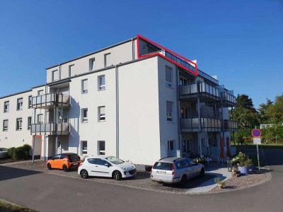 Penthousewohnung mit Dachterasse, Carport und Aufzug