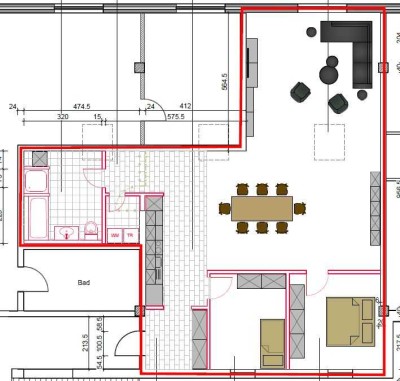 Komfortable 3-Raum-Wohnung über der City!!!