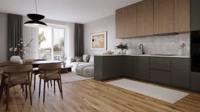 Helle 3-Zimmer Wohnung mit 2 Balkonen