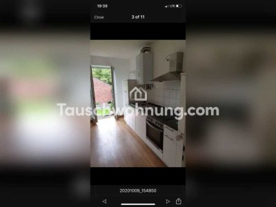 Tauschwohnung: Geräumige Wohnung am Kanonengraben mit eigenem Garten