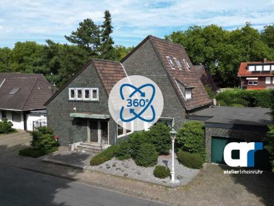 Großzügigkeit pur: freistehendes Einfamilienhaus in Bestlage von Oberhausen-Sterkrade