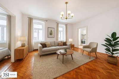 Eleganter Altbau mit moderner Ausstattung mitten im 2. Bezirk