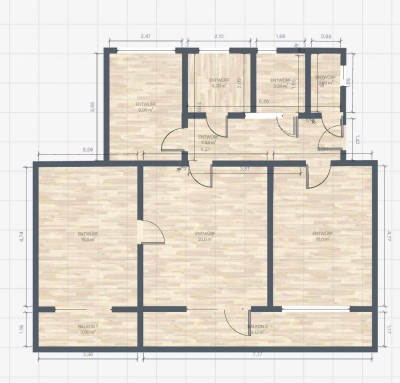 Schöne 4-Zimmer-Wohnung mit Balkon und EBK in Innsbruck