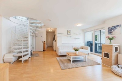 Top-sanierte Maisonette-Wohnung mit Balkon