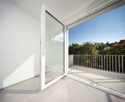 Lichtdurchflutete 2-Zimmer-Neubauwohnung mit großzügigem Balkon