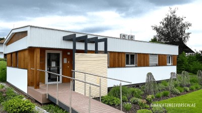 So könnte Ihr zukünftiges Holzziegel-Haus aussehen !